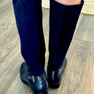 Gently worn like new leather & suede Cole Haan riding style boot. Worn 3 times.